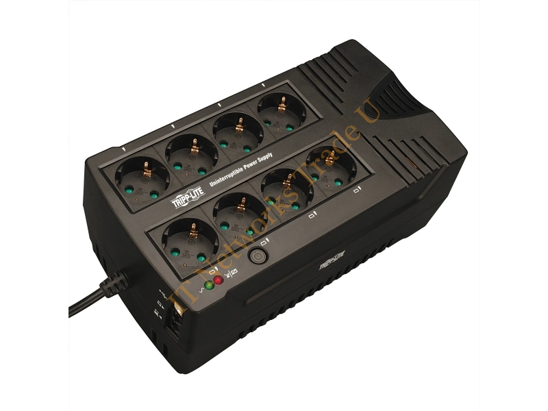 AVRX550UD - Tripp Lite AVR Series 230V 550VA 300W Ultra-Compact Line-Interactive UPS with USB port, CEE7/7 Schuko Outlets