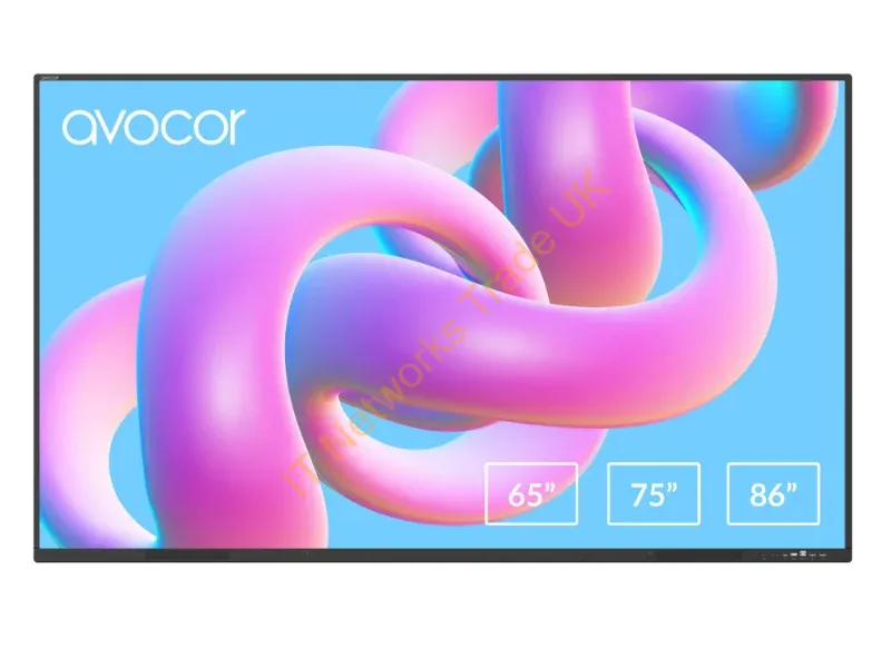 AVS-8610 - Avocor S-Series 86" 4k IR LED Interactive Displ interactive whiteboard 2.18 m (86") 3840 x 2160 pixels Touchscreen