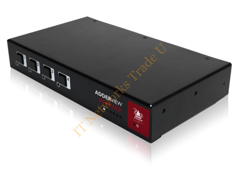 AVSC1102 - ADDER ADDERView Secure Analogue Black Network KVM Switch