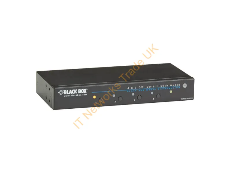 AVSW-DVI4X1 - Black Box Avsw-Dvi4X1 Video Switch Dvi
