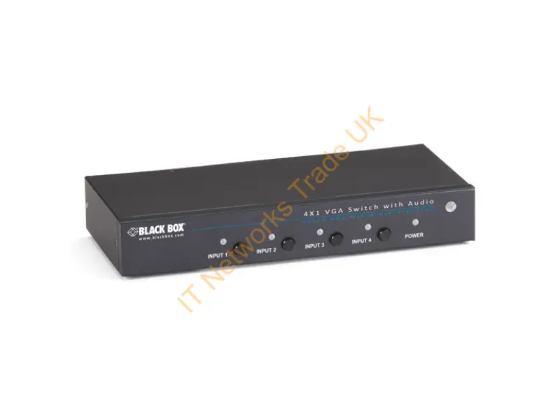 AVSW-VGA4X1A - Black Box Avsw-Vga4X1A Video Switch Vga