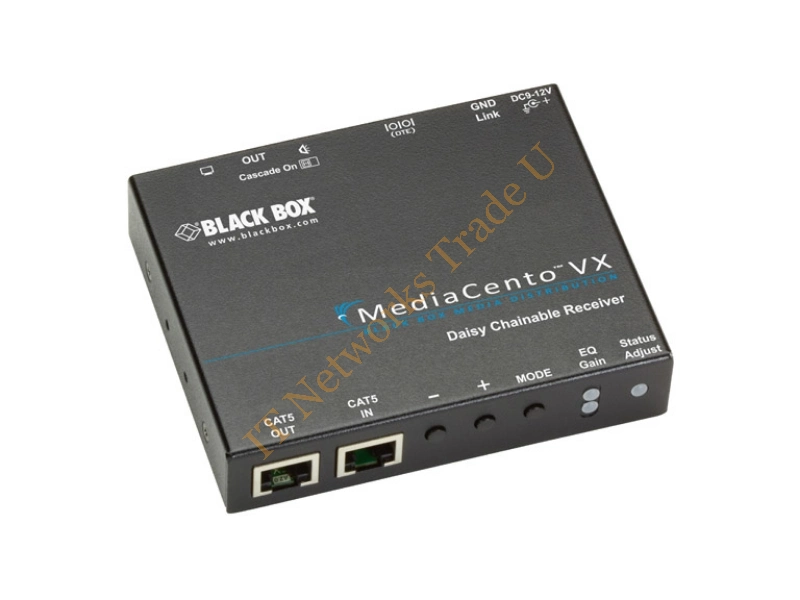 Black Box AVX-VGA-TP-CSRX AV receiver Black AV extender