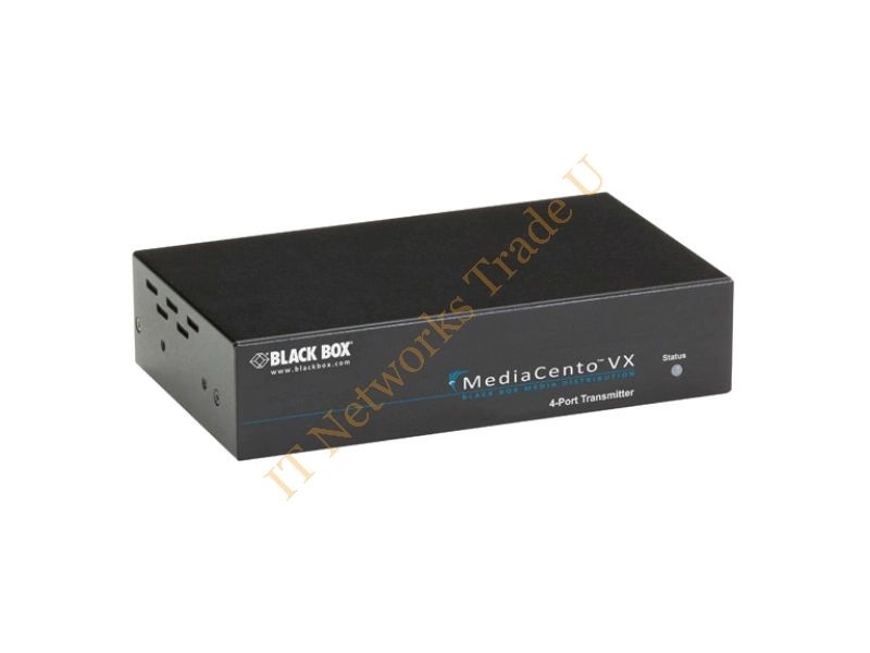 Black Box AVX-VGA-TP-TX-4 AV transmitter Black AV extender