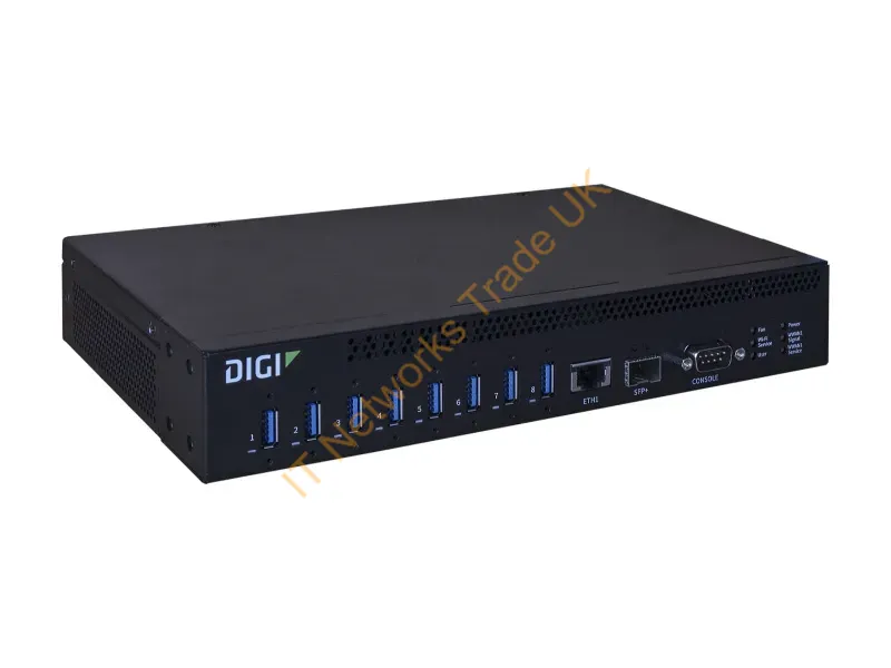 AW08-G300 - Digi Aw08-G300 Interface Hub Usb 3.2 Gen 1 (3.1 Gen 1) Type-A 10000 Mbit/S Black