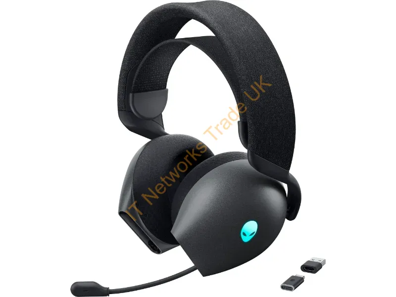 AW725H-G-DEAM - Alienware AW725H Headset Wired & Wireless Head-band Gaming USB Type-C Bluetooth Black