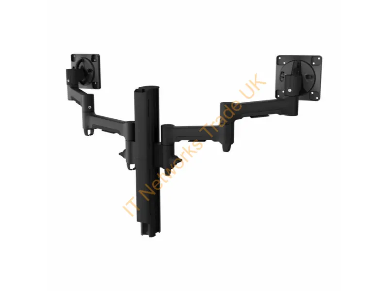 AWMS-2-4640-F-B - Atdec Awms-2-4640-F-B Monitor Mount / Stand 18.1" Black Desk