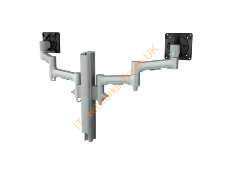 AWMS-2-4640-F-S - Atdec Awms-2-4640-F-S Monitor Mount / Stand 18.1" Black Desk