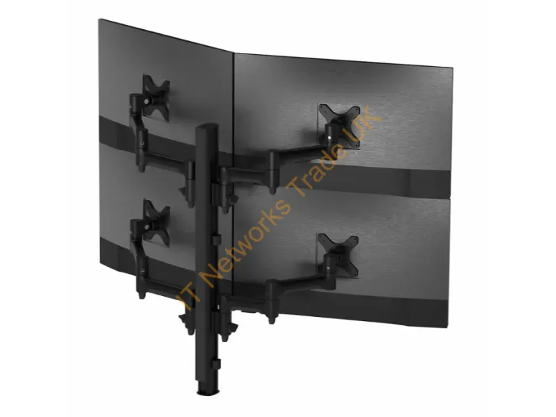 AWMS-4-4675-H-B - Atdec Awms-4-4675-H-B Monitor Mount / Stand 32" Black Desk