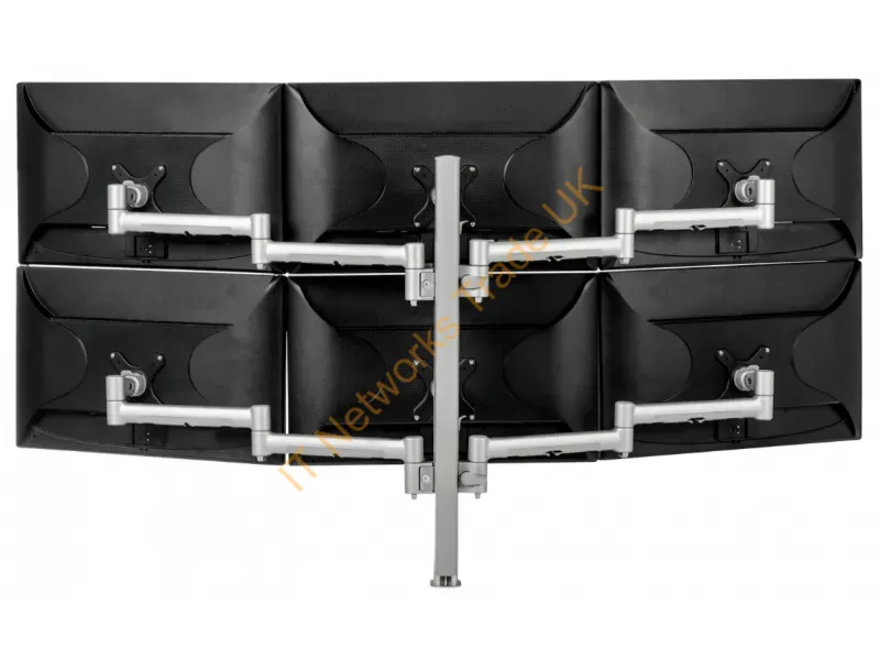 AWMS-6-13717-H-S - Atdec Awms-6-13717-H-S Monitor Mount / Stand 24" Silver