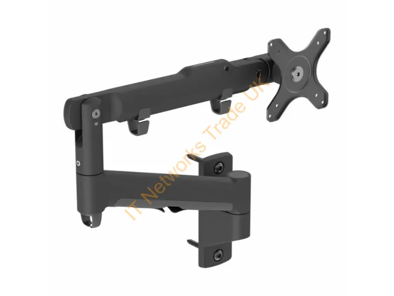AWMS-DW-B - Atdec Awms-Dw-B Monitor Mount / Stand Black Wall