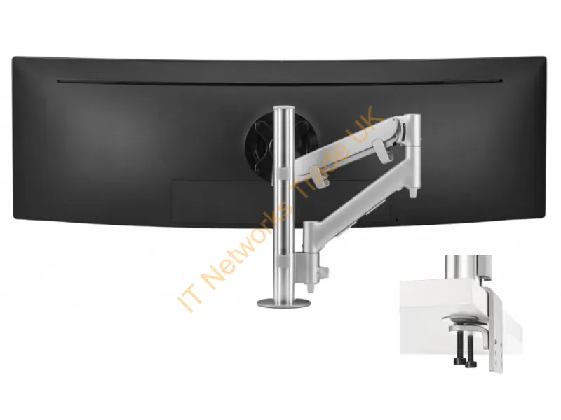 AWMS-HX40-H-S - Atdec Awms-Hx40-H-S Monitor Mount / Stand Silver Desk
