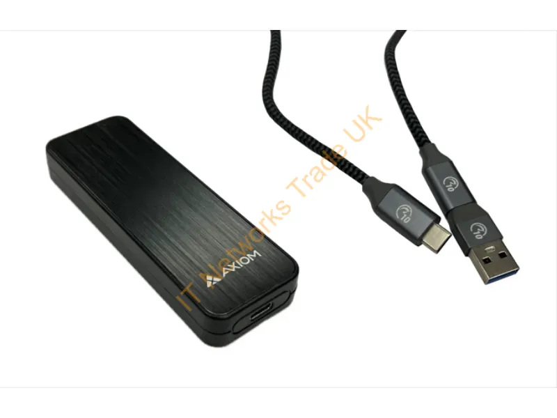 AXG103122 - Axiom Axg103122 External Solid State Drive 1 Tb Usb Type-C 3.2 Gen 2 (3.1 Gen 2) Black