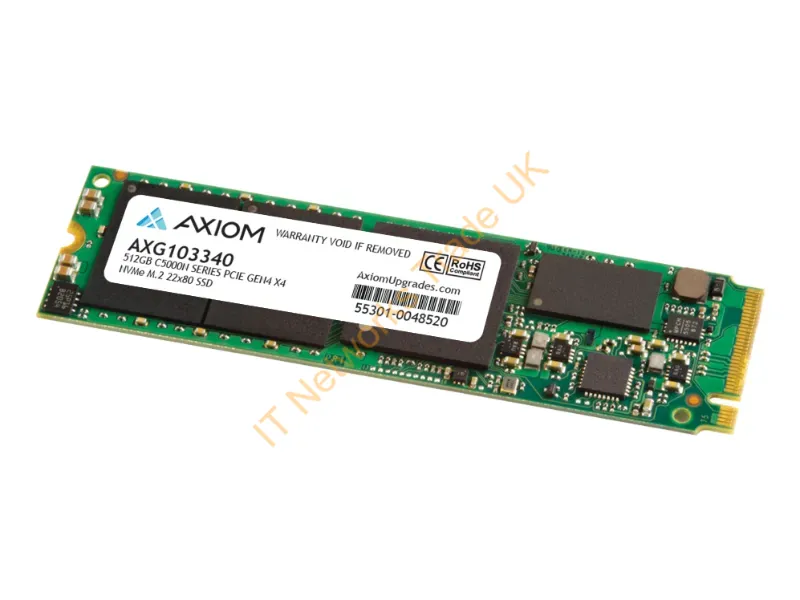 AXG103340 - Axiom C5000N 512 Gb M.2 Pci Express 4.0 Nvme 3D Nand