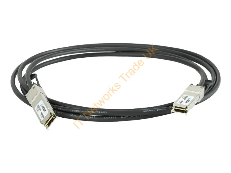 AXG103404 - Axiom Axg103404 Infiniband/Fibre Optic Cable 196.9" (5 M) Qsfp28 Dac Black