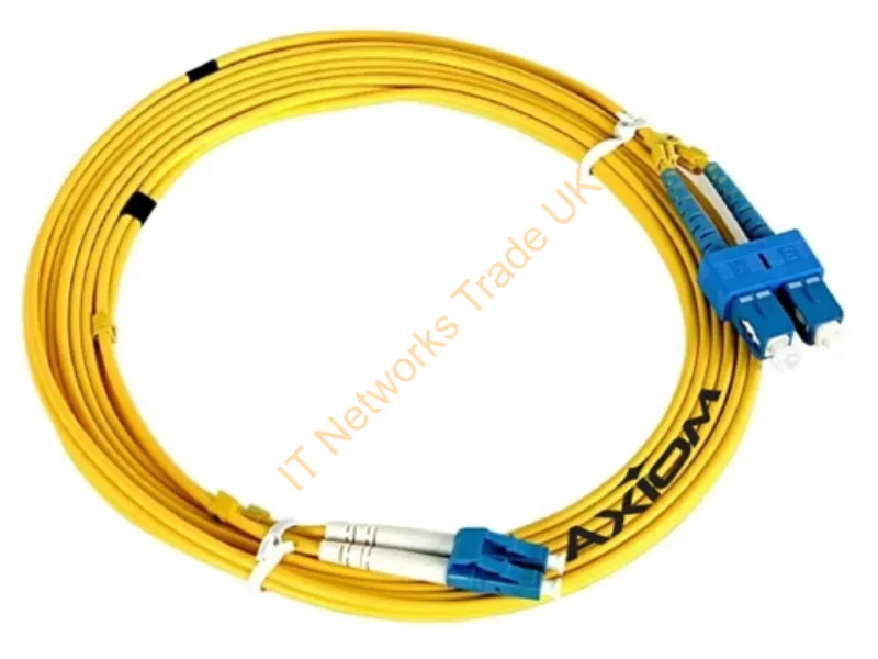 AXG94686 - Axiom Lc/Lc, 9M Fiber Optic Cable 354.3" (9 M) Os2 Yellow