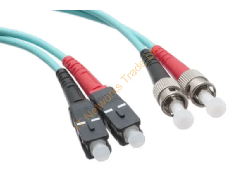 AXG96060 - Axiom Axg96060 Infiniband/Fibre Optic Cable 472.4" (12 M) Sc St Ofnr Aqua Color