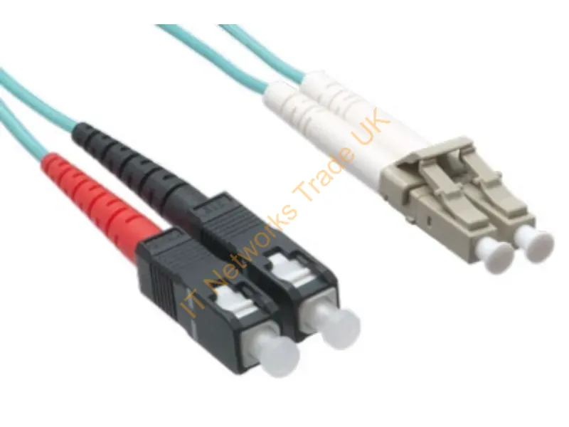 AXG96880 - Axiom Axg96880 Infiniband/Fibre Optic Cable 3149.6" (80 M) Lc Sc Ofnr Aqua Color