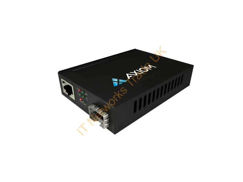 AXG99744 - Axiom Axg99744 Network Media Converter 100 Mbit/S Multi-Mode, Single-Mode Black