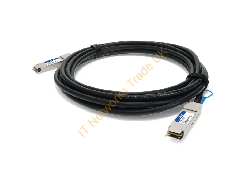 AXLC761-10000S-AO - Addon Networks Axlc761-10000S-Ao Infiniband/Fibre Optic Cable 39.4" (1 M) Qsfp+ Black