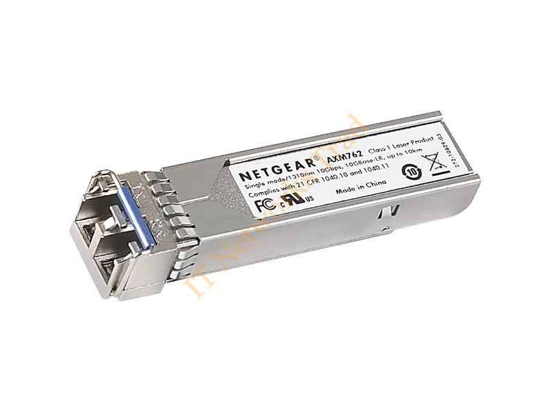 AXM763 Netgear ProSafe 10Gbps 10GBase-LRM Multi-mode Fiber 220m 1310nm Duplex LC Connector SFP+ Transceiver Module