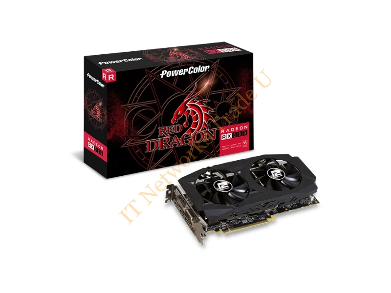 PowerColor Red Dragon AXRX 580 8GBD5-3DHDV2/OC Radeon RX 580 8GB GDDR5 graphics card