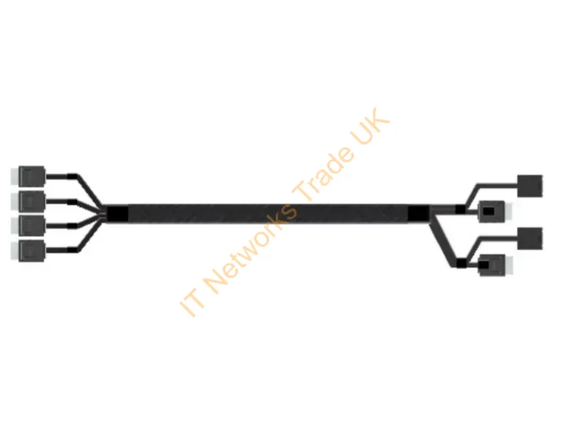 AXXCBL625CVCX - Intel AXXCBL625CVCX cable gender changer 4 x OCuLink SFF-8611 Black