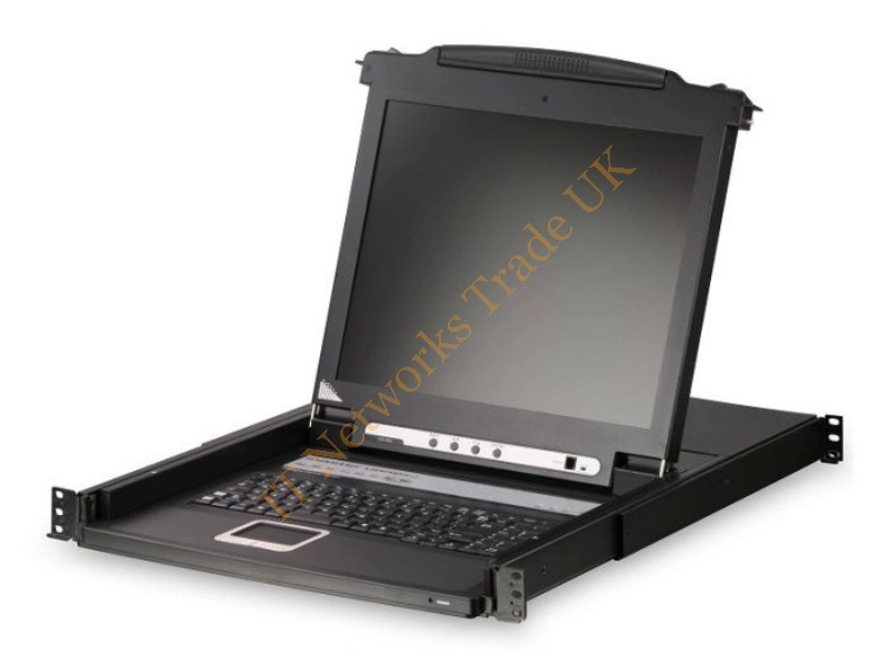 AZ876A HP TFT7600 G2 Rack-Mount KVM Console Monitor and Danish Keyboard