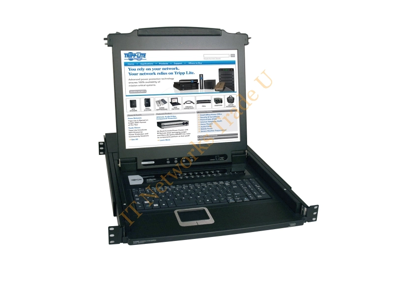 Tripp Lite NetDirector 16-Port 1U Rack-Mount Console KVM Switch with 17-in. LCD Accessory