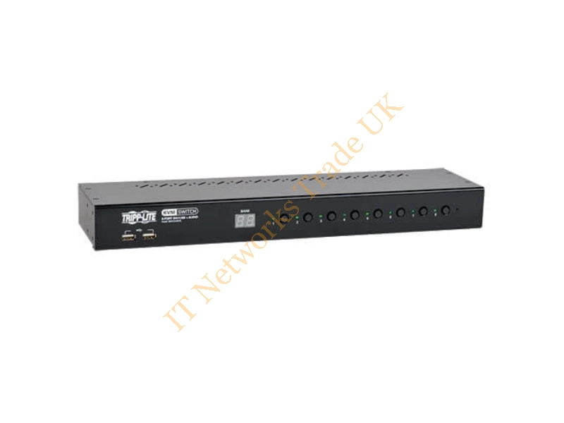 B020-U08-19KTAA Tripp-Lite 8-Port Console KVM Switch