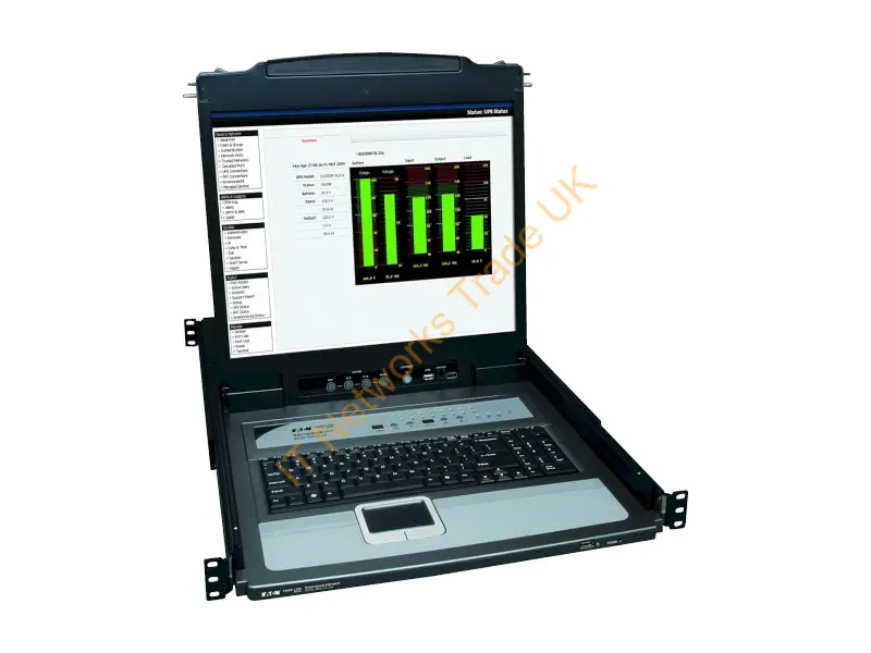 B020-U16-19-K - Tripp Lite NetDirector 16-Port 1U Rack-Mount Console Network KVM Switch w/19-in. LCD + 8 PS2/USB Combo Cables
