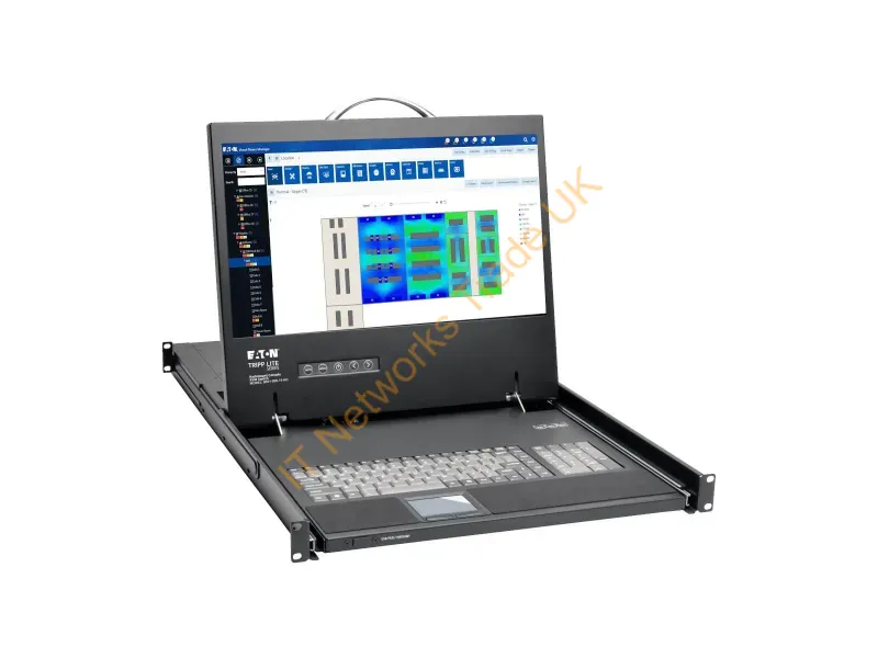 Tripp Lite 1U Rackmount Console with 19-in. LCD, DVI or VGA Accessory