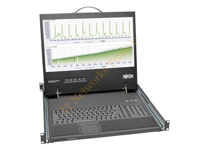 Tripp Lite 1U Rackmount Console with 19-in. LCD, Short-Depth Accessory