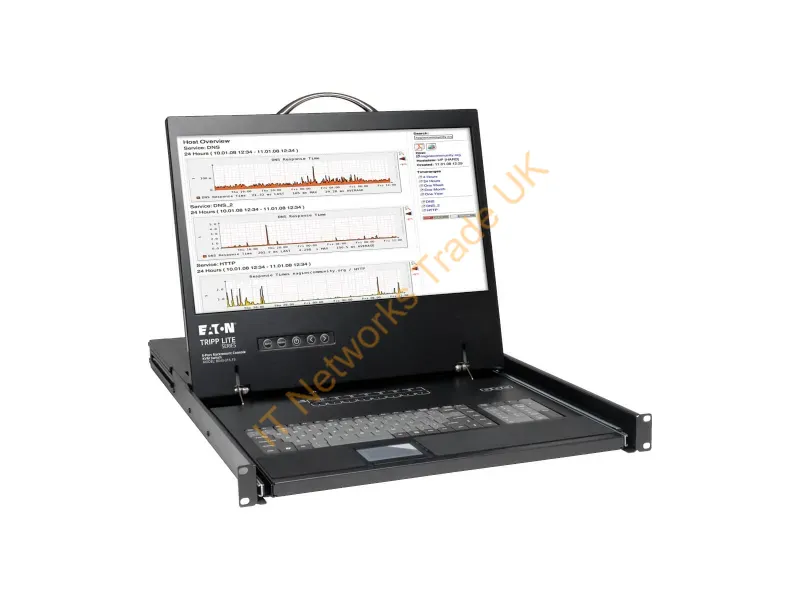 B040-008-19 Tripp-Lite 8-Port VGA Console Cat5 KVM Switch