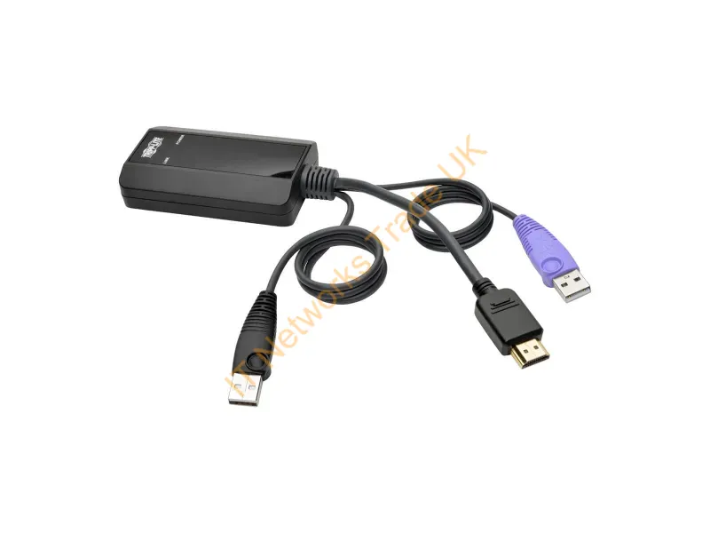 B055-001-UHD - Tripp Lite B055-001-Uhd Kvm Cable Black, Purple