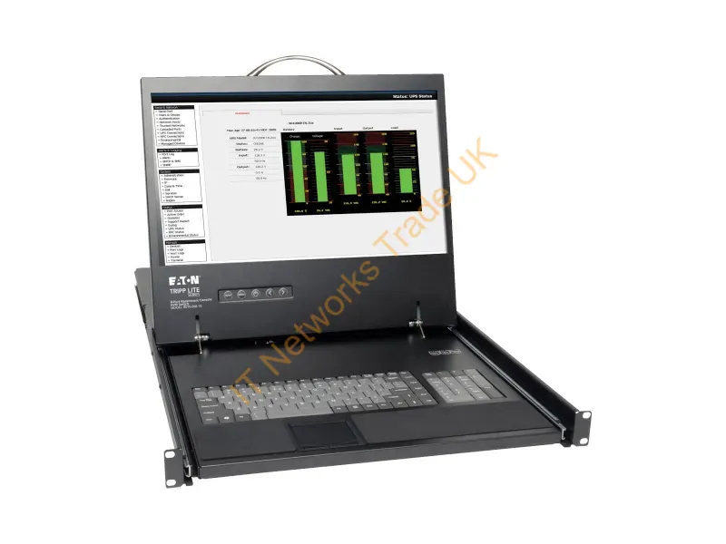 B070-008-19 Tripp-Lite 8-Port VGA Console Cat5 KVM Switch