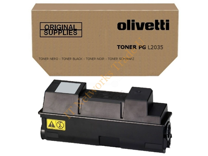 Olivetti B0808 Toner black, 12K pages Accessory