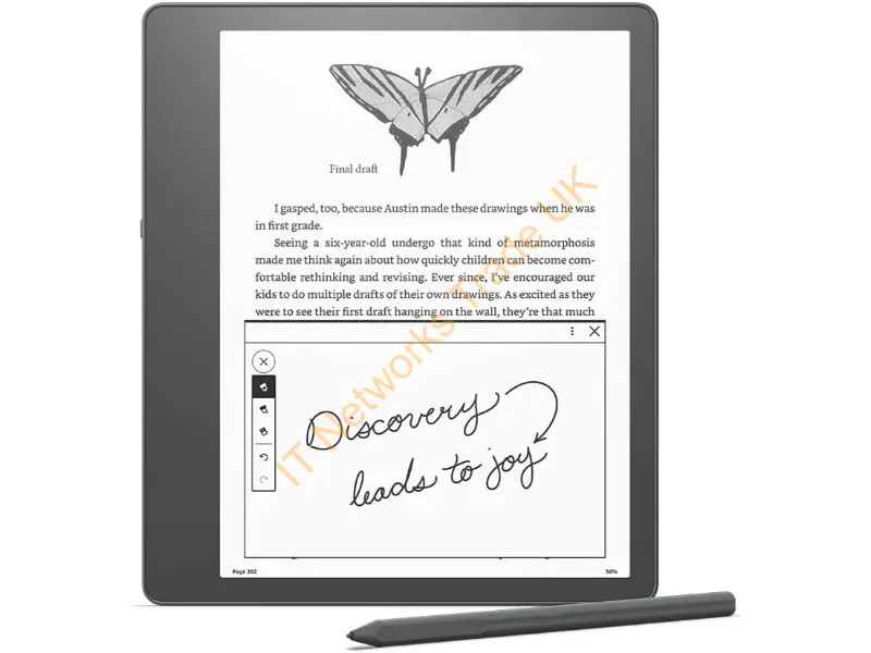 B09BS5XWNS - Amazon Kindle Scribe e-book reader Touchscreen 16 GB Wi-Fi Grey