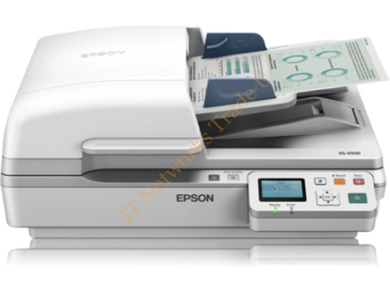 B11B205231BU - Epson WorkForce DS-6500N Flatbed scanner 1200 x 1200DPI A4 White