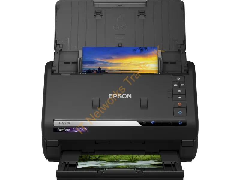 B11B237401 - Epson FastFoto FF-680W Sheet-fed scanner 600 x 600 DPI A4 Black