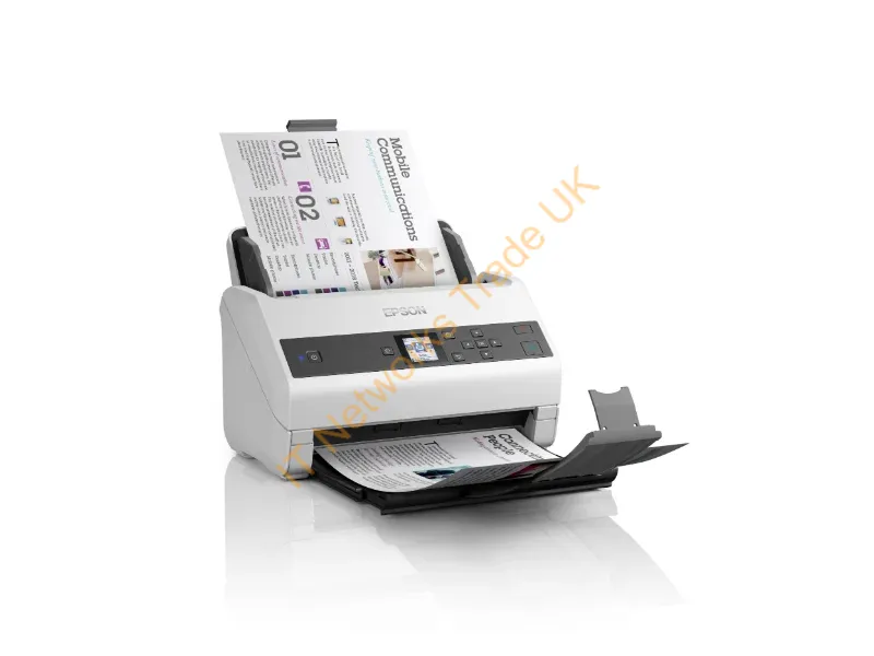 B11B251401 - Epson WorkForce DS-970 Sheet-fed scanner 600 x 600 DPI A4 Grey, White