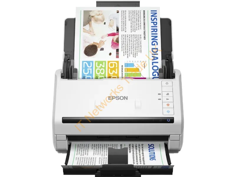 B11B261401 - Epson WorkForce DS-530 II Sheet-fed scanner 600 x 600 DPI A4 Black, White