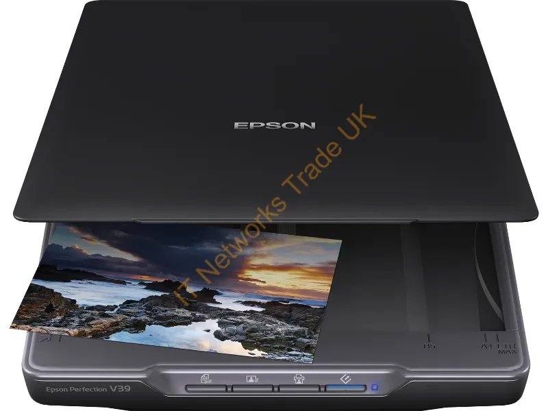 B11B268201 - Epson Perfection V39 Ii Flatbed Scanner 4800 X 4800 Dpi A4 Black