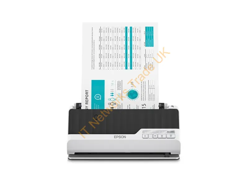B11B271201 - Epson Ds-C490 Sheet-Fed Scanner Black, Gray