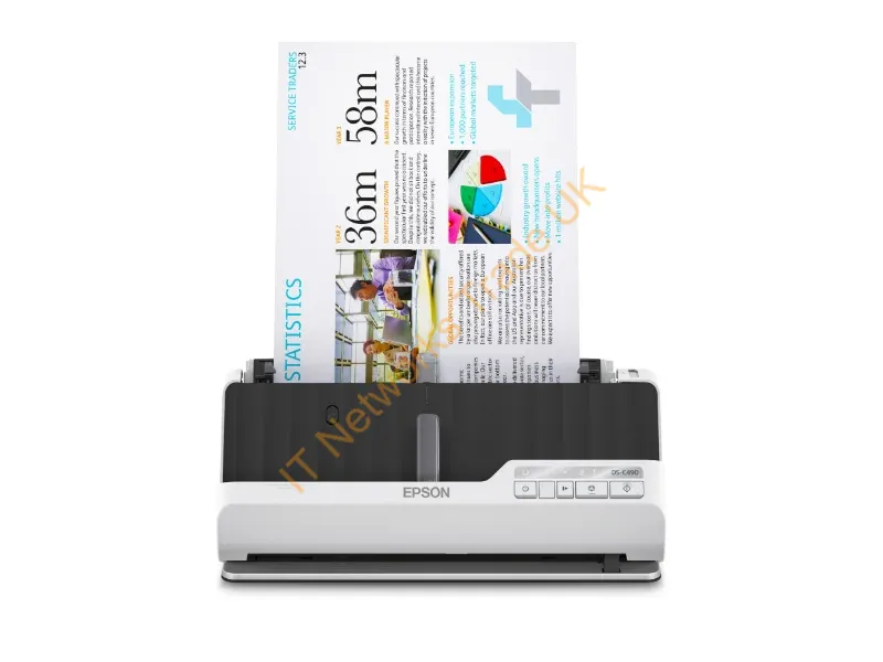 B11B271401 - Epson DS-C490 ADF + Sheet-fed scanner 600 x 600 DPI A4 Black, White