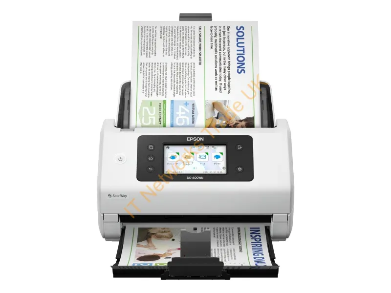 B11B275401 - Epson WorkForce DS-800WN Sheet-fed scanner 600 x 600 DPI A4 White
