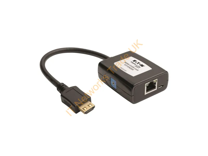 Tripp Lite HDMI over Cat5/Cat6 Active Extender, Pigtail-Style Receiver for Video and Audio, 1080p @ 60 Hz, USB Powered