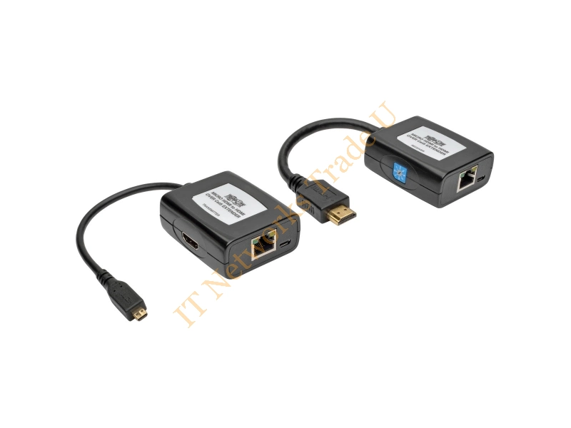Tripp Lite Micro-HDMI to HDMI over Cat5/Cat6 Active Extender Kit, 1080p @ 60 Hz, USB Powered, Up to 38 m
