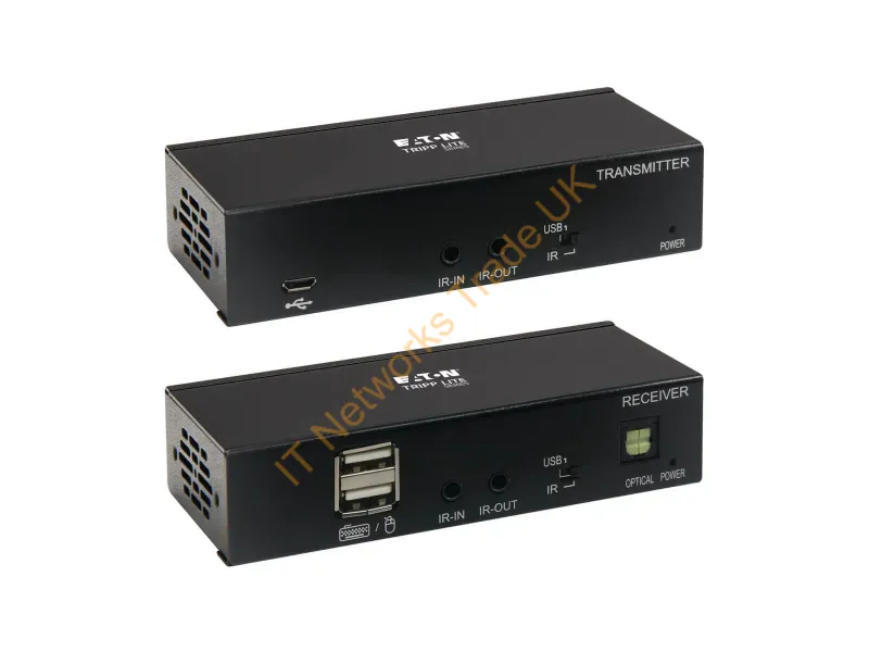 B127A-1A1-BCBH - Tripp Lite B127A-1A1-BCBH USB-C to HDMI over Cat6 Extender Kit, KVM Support, 4K 60Hz, 4:4:4, USB, PoC, HDCP 2.2, up to 230 ft., TAA