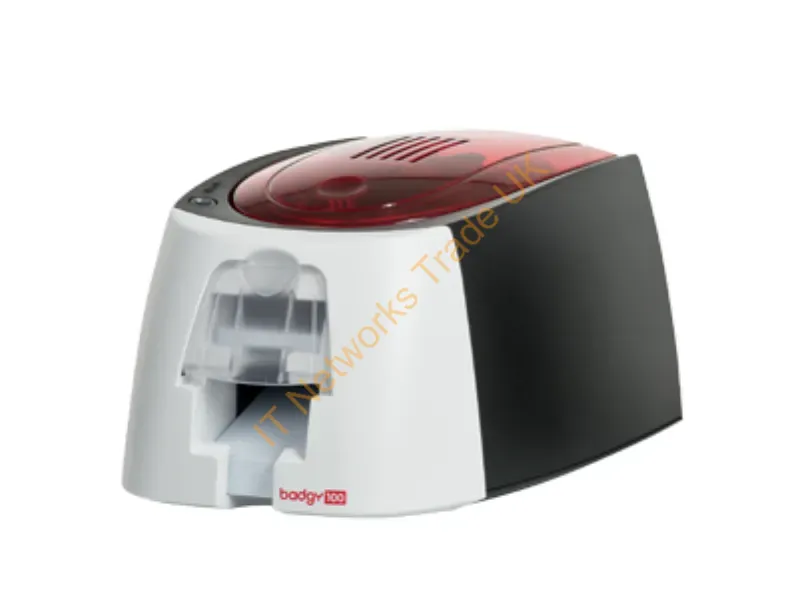 B12U0000RS - Evolis Badgy 100 Dye-sublimation/Thermal transfer Colour 260 x 300DPI plastic card printer Printers