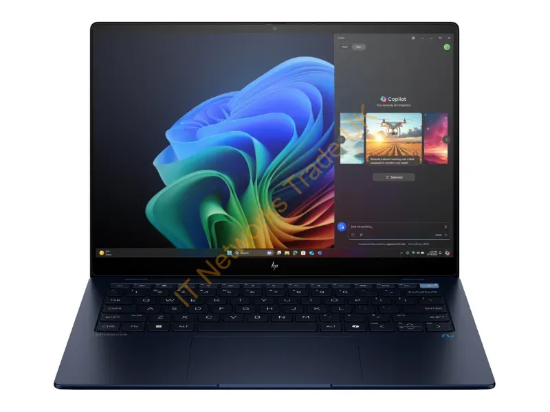 B13U5UT#ABA - Hp Elitebook Ultra G1Q Ai Pc Snapdragon X1E-78-100 Laptop 14" Touchscreen 2.2K 32 Gb Lpddr5X-Sdram 512 Gb Ssd Wi-Fi 7 (802.11Be) Windows 11 Pro Blue